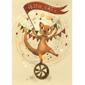 Магическая осень челлендж Фестивальная кошка