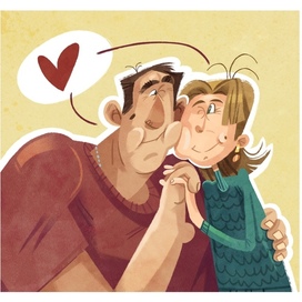 Иллюстрация для открытки