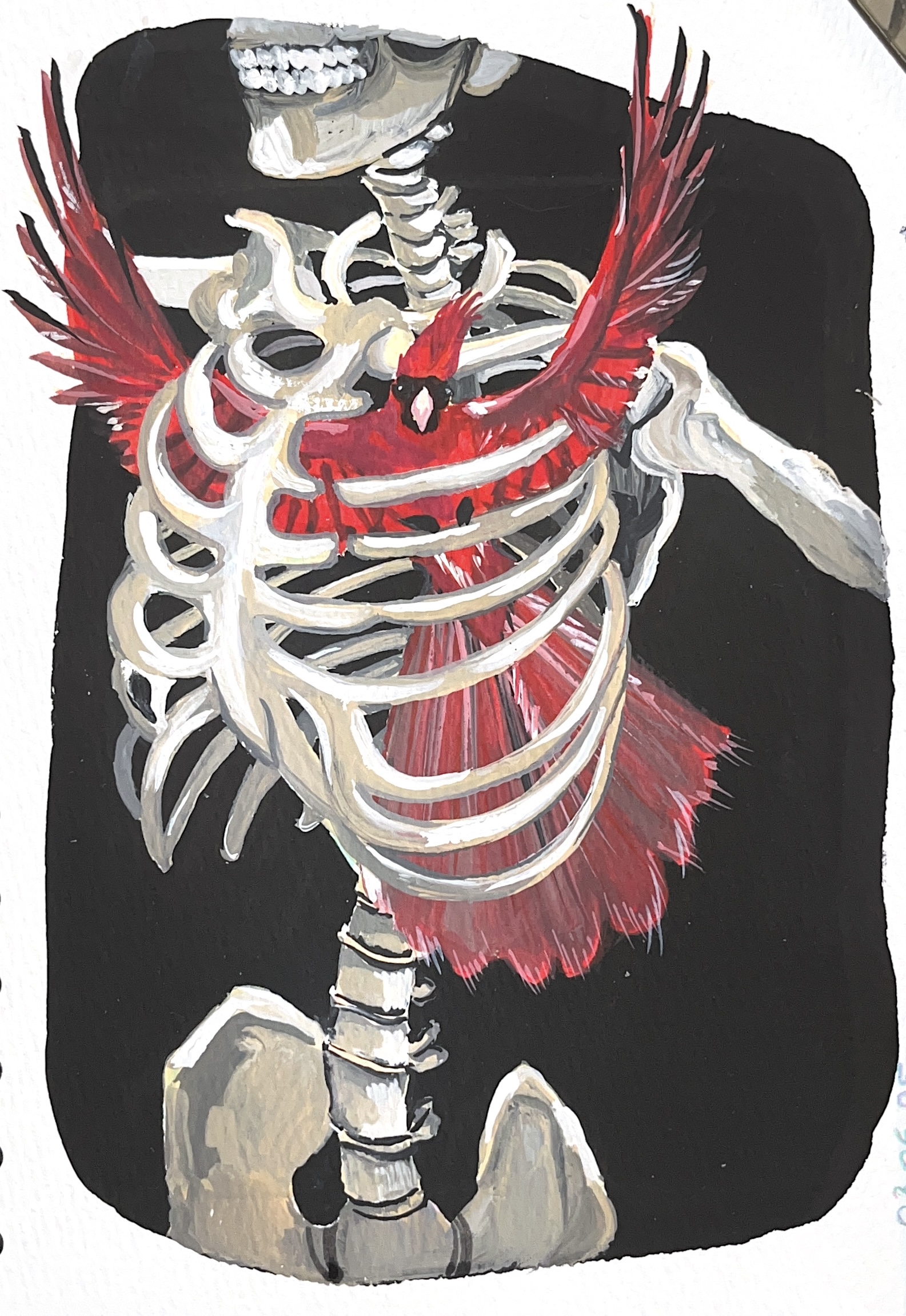 Серия работ «люди и звери»