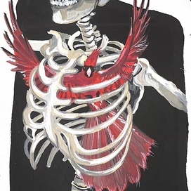 Серия работ «люди и звери»