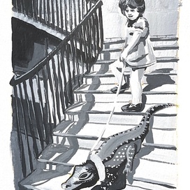 Серия работ «люди и звери»