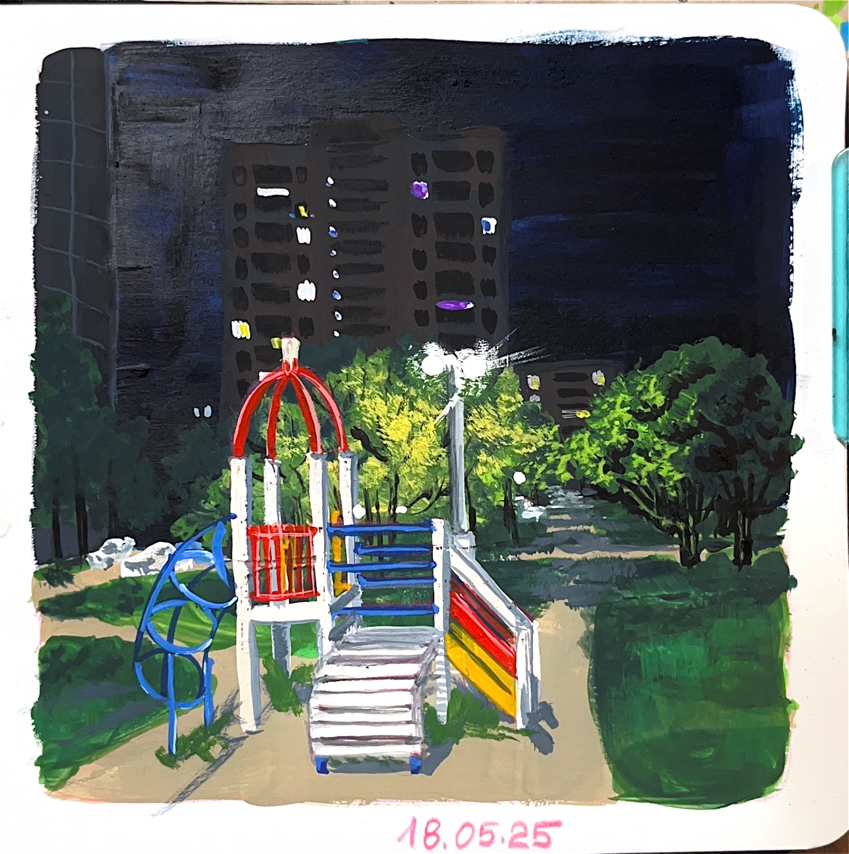 Серия работ «пейзажики»