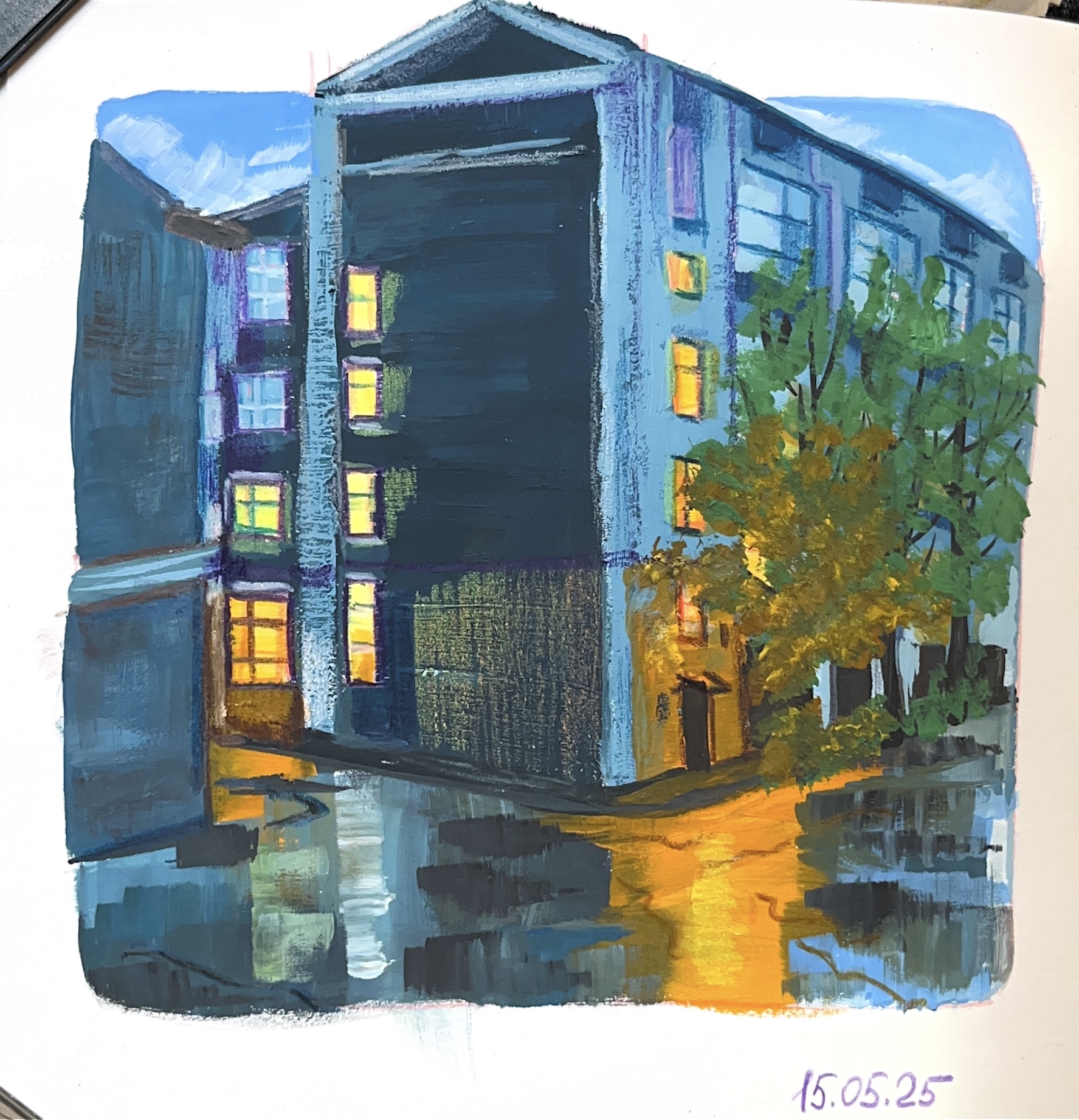 Серия работ «пейзажики»