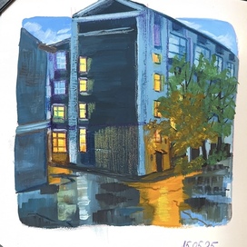 Серия работ «пейзажики»