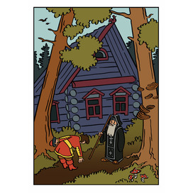 Изба в лесу