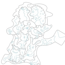 Разработка резов для пазлов 