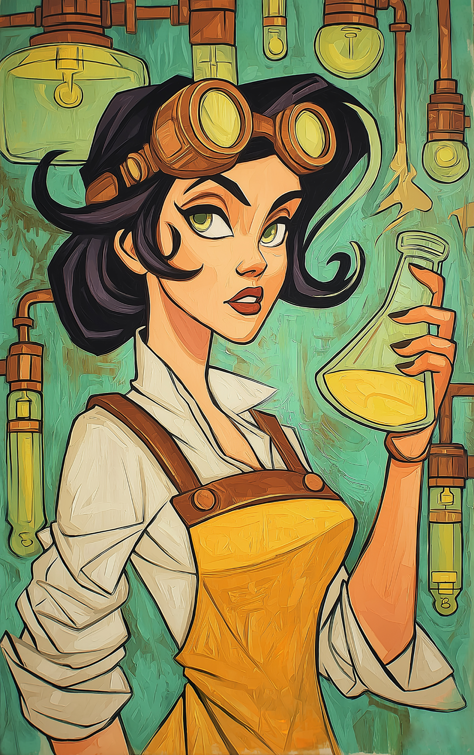 Женщина-алхимик