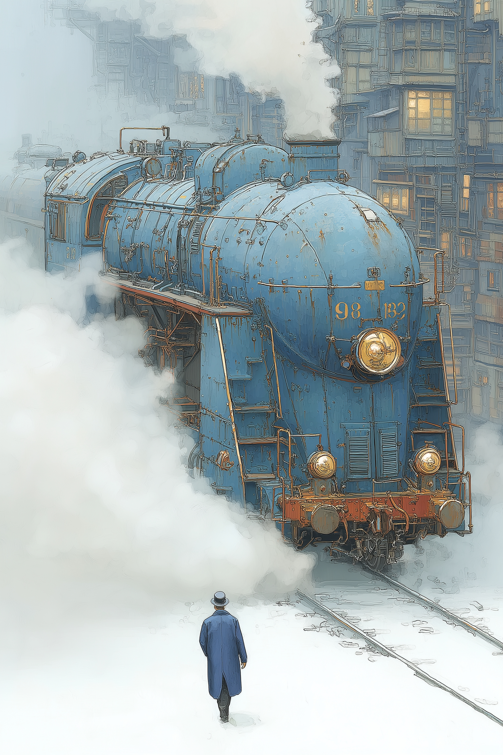 Путешественник на станции