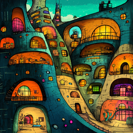 Сказочный город