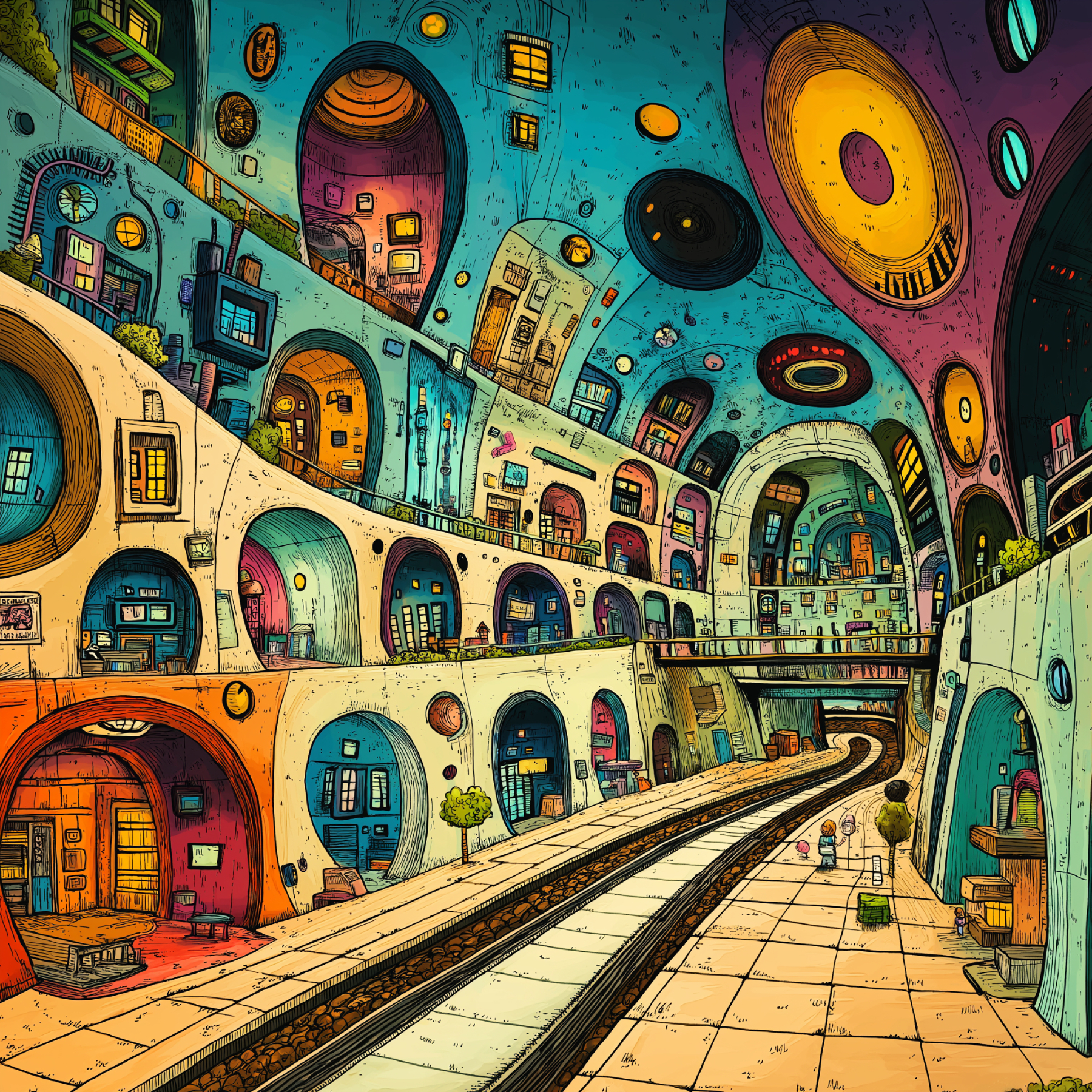 Фантастический город