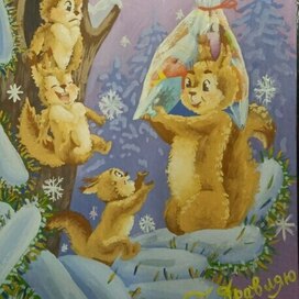 копия советской открытки