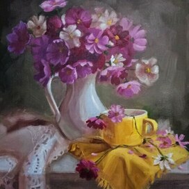 розовый букет