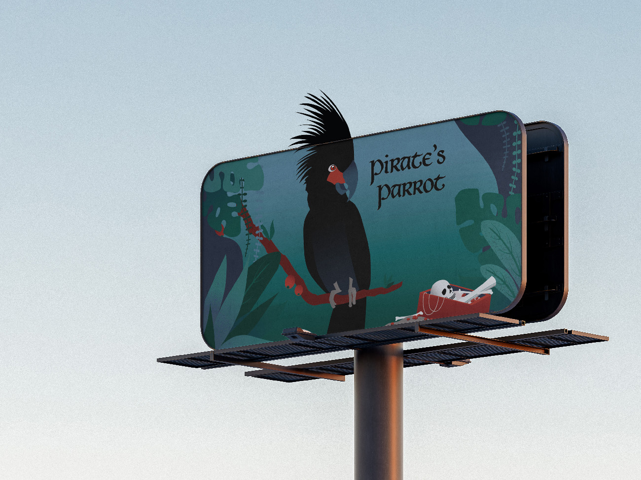 Разработка дизайн концепции упаковки напитка Pirate's Parrot