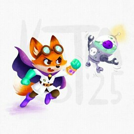 Лисёнок-супергерой