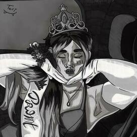 Inktober 2025 3.Корона