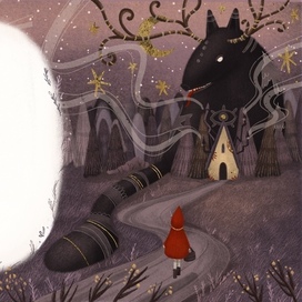 Иллюстрация «Красная Шапочка»