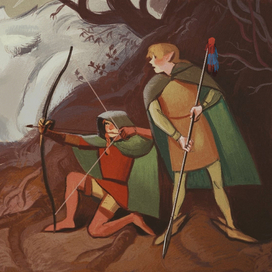 иллюстрация к фэнтэзи сказке