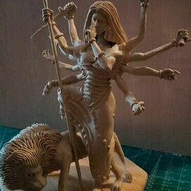 Indian goddess Durga