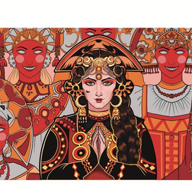 Иллюстрация из комикса "Светлана и Людмила"