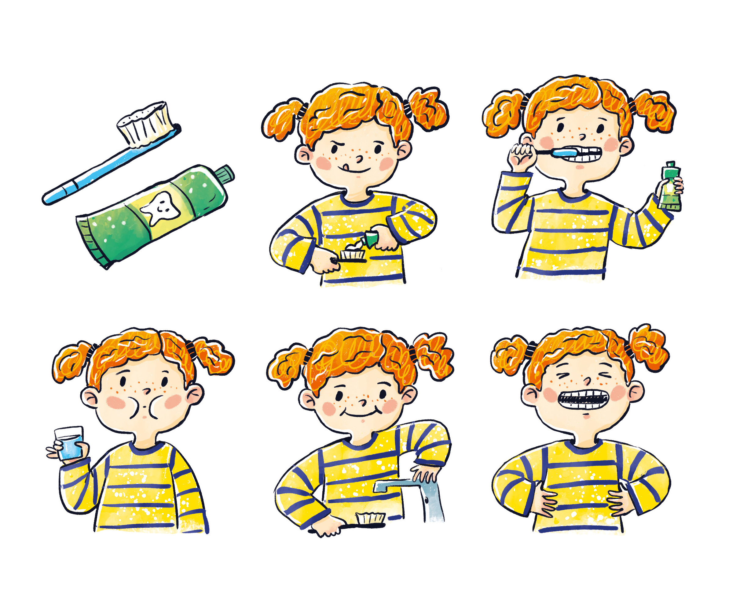 Чистим зубы