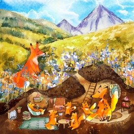 Иллюстрация к книге "Огненный ли. Непридуманное приключение"