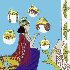 Шумерская принцесса выбирает Корону 