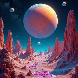 Жизнь на Луне.