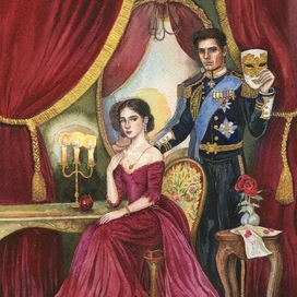 Старший аркан Влюбленные (2 вариант)