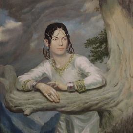 Сулу. Холст, масло. 80 x 64 cm.