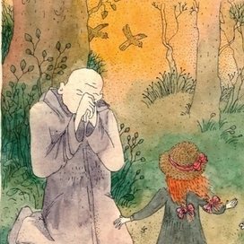 Поллианна в лесу.