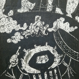 Камлание шаманки