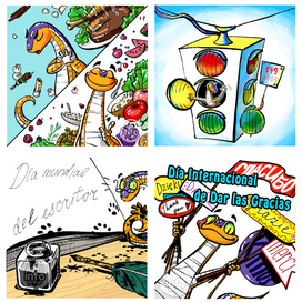 Иллюстрации для проекта Info Group 