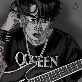 Инктобер 2025 4.Мрачный