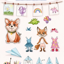 Иллюстрации для детского журнала