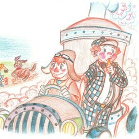 Незнайка - шофёр