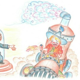 Незнайка - шофёр