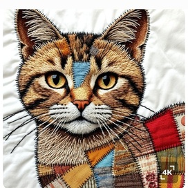 Лоскутный кот.