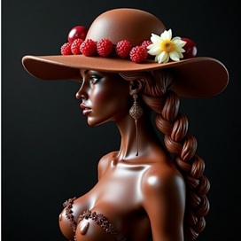 Шоколадная девушка. 