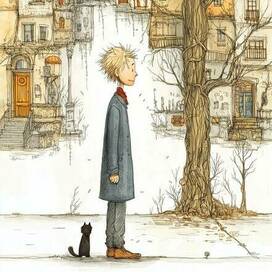 Прогулка с котом