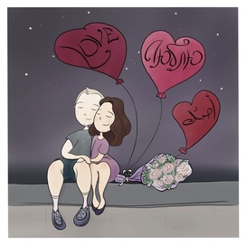 Открытка на годовщину свадьбы