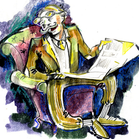 Персонаж из Мери Поппинс 