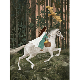 Иллюстрация для книги «Cristal Rose and the Paths of Wisdom»