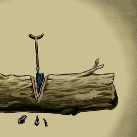 Отщеп. Технология разламывания нуклеусной пластины. Палеолит