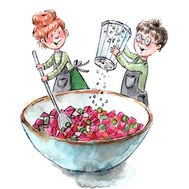 Гигантский винегрет