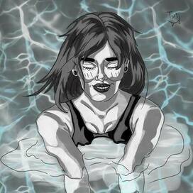 Инктобер 2025 7.Морская звезда