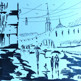 Дождливый день