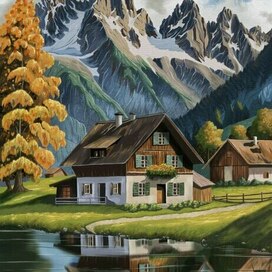 Домик у озера