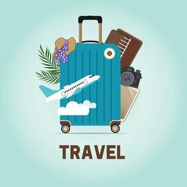 Чемодан для путешествий.