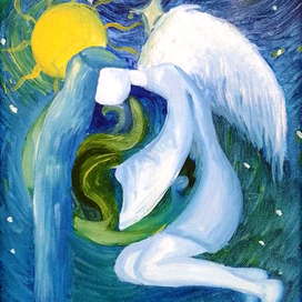 Ангел, х/м, 2016 г.