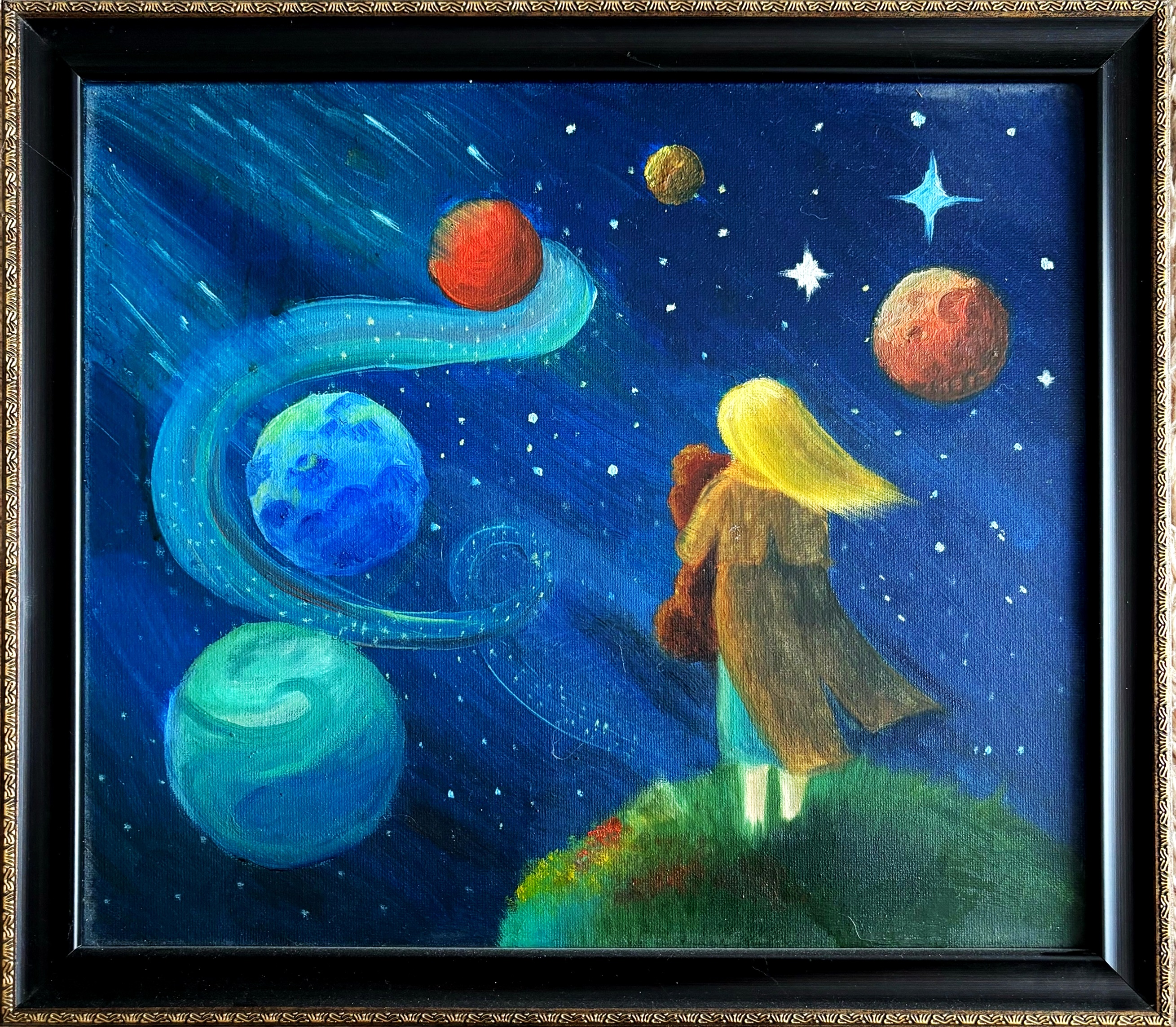 Одиночество, х/м, 2019 г.